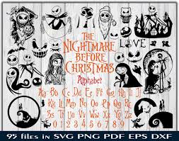 Nightmare before christmas font info. Nightmare Before Christmas Svg Jack Skellington Alphabet Etsy Silhouette Stencil Nightmare Before Christmas Drawings Christmas Svg