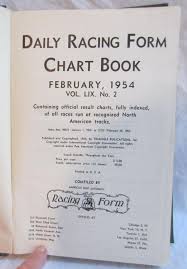 Daily Racing Form Chart Books February