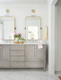 The bathroom mirror height can affect that measurement if it's oversized or hangs higher or lower than normal. Our Bathroom Before Afters Plus A Budget Breakdown Young House Love