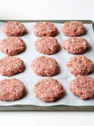 Transfer frozen patties to a resealable bag. Homemade Breakfast Sausage Patties Easy Recipe The Worktop