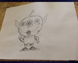 High quality toy story aliens gifts and merchandise. How To Draw A Toy Story Alien The Mouse For Less Blog