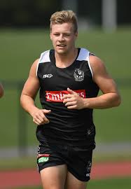 Out of contract afl players : Jordan De Goey Of The Collingwood Magpies Collingwood Football Club Rugby Men Footy