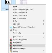 Select the rar file to open. How To Deal With Rar Files In Windows Make Tech Easier