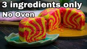 1 sudu kecil baking powder. Kek Kukus Hanya 3 Bahan Sahaja Mydapur Panas Youtube