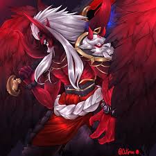 Beautiful skin will definitely fit into your game and will appeal to residents of the state! Aatrox And Blood Moon Aatrox League Of Legends Drawn By Nillith Danbooru