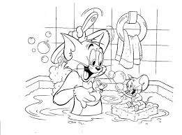 Free Printable Tom And Jerry Coloring Pages For Kids In 2020 Cartoon Coloring Pages Coloring Pages Coloring Books