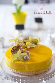 Entremets Exotique Cuisine De Fadila Recette Alimentation Gateau Creme Glacee Decorations De Gateaux