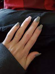 #diy tumblr #diy decoracion #diy basteln #white nail #beautiful nail #beautiful garden #diy dekoration #bathroom decor. Not Perfect But Here S My Very First Attempt At Diy Dip Powder With Tips Constructive Criticism Welcome Nails