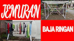 Membuat jemuran baju dari bahan bajaringan jemurn baju mudah di pindah pindah bahan 3 batang baja ringan 1 ring 30an baut. Jemuran Baja Ringan Dua Jenis Jemuran Pakaian Terbuat Dari Baja Ringan Jemuran Baju Kreatif Youtube