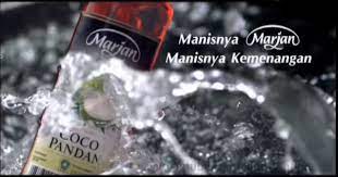 Iklan marjan yang kita sering lihat di tv. Kalimat Dan Slogan Iklan Sirup Lukisan