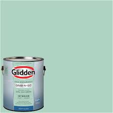 Opal green color by avilluk. Glidden Pre Mixed Ready To Use Interior Paint And Primer Opal Silk Green Satin Finish 1 Gallon Walmart Com Walmart Com