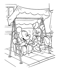 Pluto and a beaver having have fun coloring them! 35 Free Minnie Mouse Coloring Pages Printable