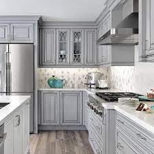 Gorgeous Kitchen Cabinet Color Ideas For All Type Of Kitchen 5 Bong Pret Grey Kitchen Designs Interior Design Kitchen Kitchen Renovation