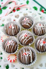 Watch our video tutorial on how to make mince pie brownies for extra cooking tips. Easy Peppermint Brownie Truffles Happiness Is Homemade