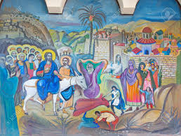 See more ideas about palm sunday, palm, biblical art. Bethlehem Israel March 6 2015 The Modern Fresco Of Palm Sunday From 20 Cent In Syrian Orthodox Church By Artist K Veniadis 1987 Stock Photo Picture And Royalty Free Image Image 38897052