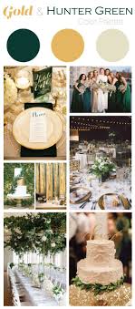 Gold And Hunter Green Wedding Color Palette Linentablecloth Gold Wedding Colors Wedding Theme Colors Hunter Green Wedding