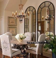 79 Xl 1 Large Black Arched Windowpane Wall Mirror Horchow Neiman Marcus New Mirror Dining Room Mirror Wall Home Decor Mirrors