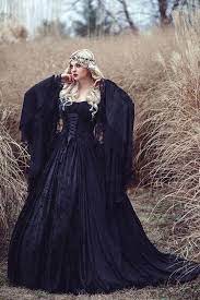 Limited Time Custom Order Available Gothic Gwendolyn Medieval Or Renaissance Fairy Wedding Gown Gothic Wedding Dress Lace Dress With Sleeves Lace Dress Black