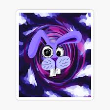 Pegatinas: Miedo Conejito De Pascua