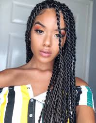 Pin By Sevora Anches On Hair Goals Twist Braid Hairstyles Senegalese Twist Hairstyles Braids For Black Hair