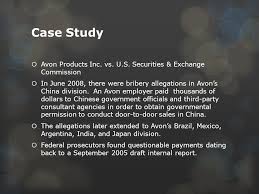 Avon Products Bribery Scandal In China Ppt Video Online