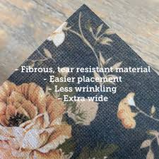 Tissue paper is the final layer between your client and your product, and sets the expectation high for what will be revealed underneath. Dark Floral Decoupage Tissue Paper Redesign With Prima Uk 19 X 30 Free P P Claire S Crafthouse