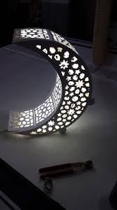 Laser Cut Crescent Moon Night Light Lamp Dxf File Free Download 3axis Co