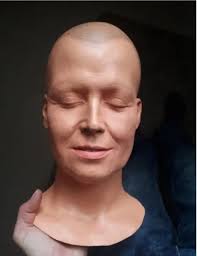 Life Face Cast Bust of Sigourney Weaver Realistic Style