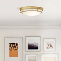 Modern flush mount lighting is popular and practical because it is easy to install and can be used anywhere in the home, even small spaces with low ceiling clearance. Flush Mount Lighting Joss Main