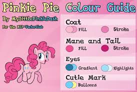 Colour Guide My Little Pony Friendship Is Magic Photo