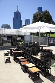 Chez Dre Pop Up Melbourne Music Week Pop Up Street Furniture Music Venue