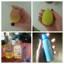 How To Clean Beauty Blenders Half Olive Oil Half Dish Soap Shake The Mixture And Apply To You Re Blender Run Und Beauty Blender Clean Beauty Beauty Blenders