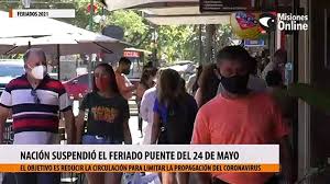 Día de acción por la tolerancia y el respeto entre los pueblos (a). Nacion Suspendio El Feriado Puente Del 24 De Mayo Video Dailymotion