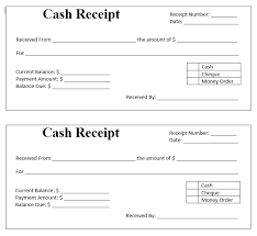 Cash Payment Receipt Receipt Template Receipt Cash