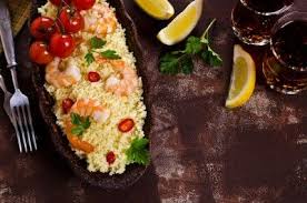 Recette Taboule Aux Crevettes Supertoinette Recette Alimentation Taboule Crevettes