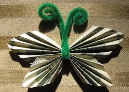Money easy heart is the easiest and fastest way you can make a heart from a dollar bill. Money Origami Butterfly