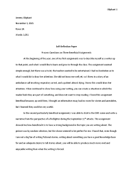 What do you know about this type of essays; Self Reflection Paper Essays Narrative