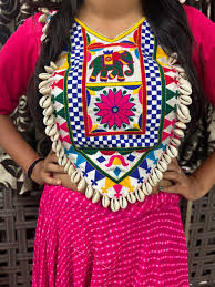 Navratri Lehenga Mirror Work