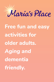 Aug 22 2017 free printable crossword puzzle for teens adults. Activities For Seniors And Caregivers Maria S Place