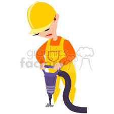 Find funny gifs, cute gifs, reaction gifs and more. Cartoon Construction Worker Clipart Commercial Use Gif Jpg Wmf Eps Svg Clipart 155645 Graphics Factory