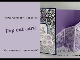 Sign in to youtube studio. Asymmetric W Pop Out Card Youtube Pop Out Cards Card Making Techniques Fancy Fold Cards