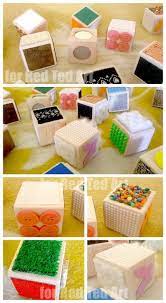 Diy Sensory Blocks How To Red Ted Art Make Crafting With Kids Easy Fun Crafts For Kids Sensory Blocks Infant Activities