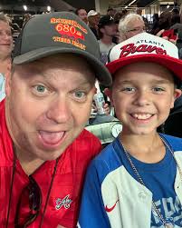 Awesome to spend about 20 mins catching up with one of the all time good  guys, Freddie Freeman prior to yesterday's finale with the Dodgers. While  he's already been gone for three