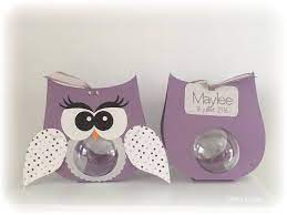6 Mini Chouette Hibou Boule Pour Dragees Mam Zelle Bou Etsy Owl Owl Party Printed Ribbon