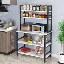 Cardell (1550) dakota (2) klearvue cabinetry (475) kitchen kompact cabinets (8) quality one (172) value choice (8) product type. 5 Tier Industrial Kitchen Baker S Rack Microwave Stand Utility Overstock 32761030