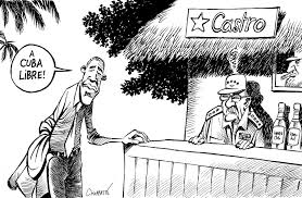 Political Cartoonists From Around The World Are Reacting To President Obama S Cuba Visit Political cartoon, uncle sam is falling as barack obama kicks him in the keister, and donald trump. political cartoonists from around the
