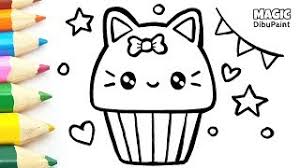 Ver más ideas sobre dibujos, dibujos a lapiz faciles, dibujos bonitos. Dibujos Animados Kawaii Como Dibujar Cupcake Gato De Cumpleanos Youtube