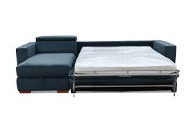 Neither too big nor too small, ideal. Navy Blue Angus Velvet Left Hand Facing 3 Seater Chaise With Sofa Bed Amart Furniture