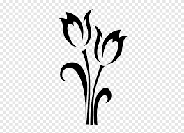 Gambar bunga sakura hitam putih coloring flowers clip art black and white transparent png 612x588 free download on nicepng. Bunga Tulip Bunga Buddha Daun Teks Png Pngegg