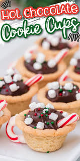 There's a problem loading this menu right now. Hot Chocolate Cookie Cups The Best Christmas Cookie Recipe